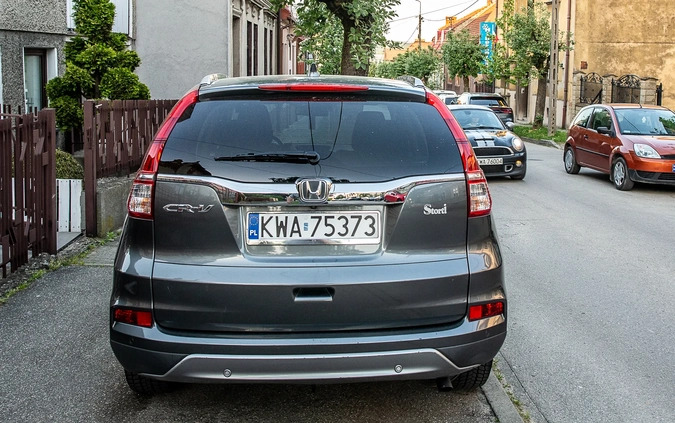Honda CR-V cena 76500 przebieg: 118000, rok produkcji 2016 z Wadowice małe 92